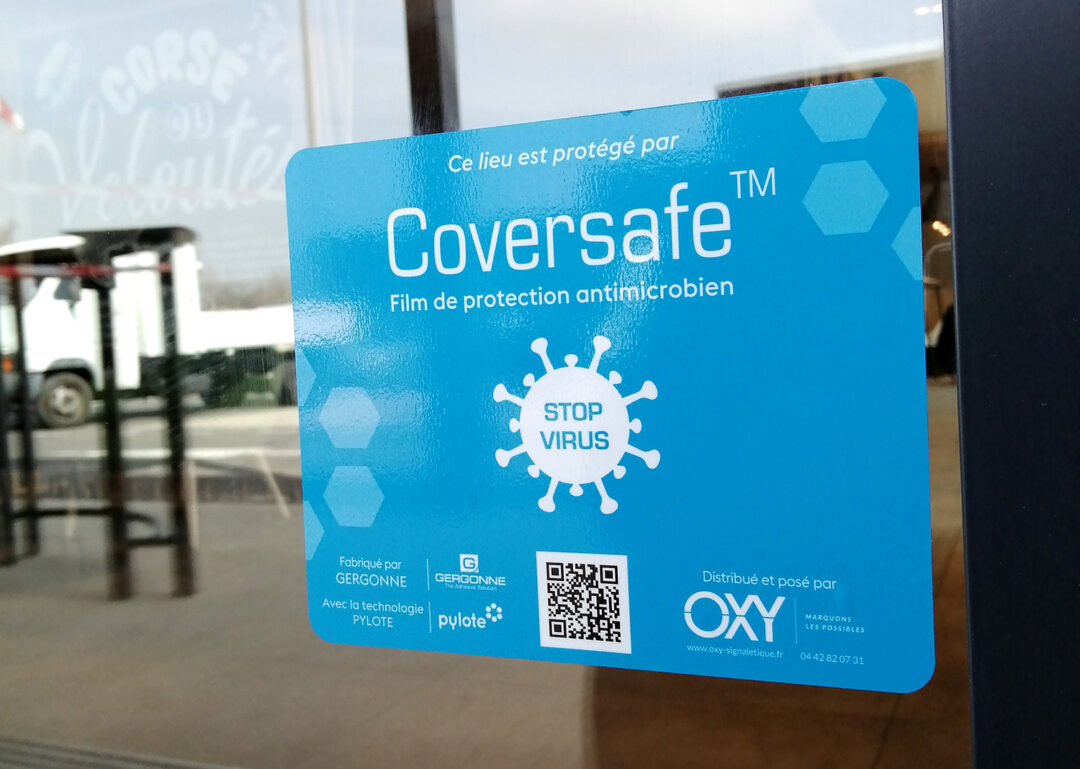 COVERSAFE Anti-Viral and Anti-Bacterial Film
